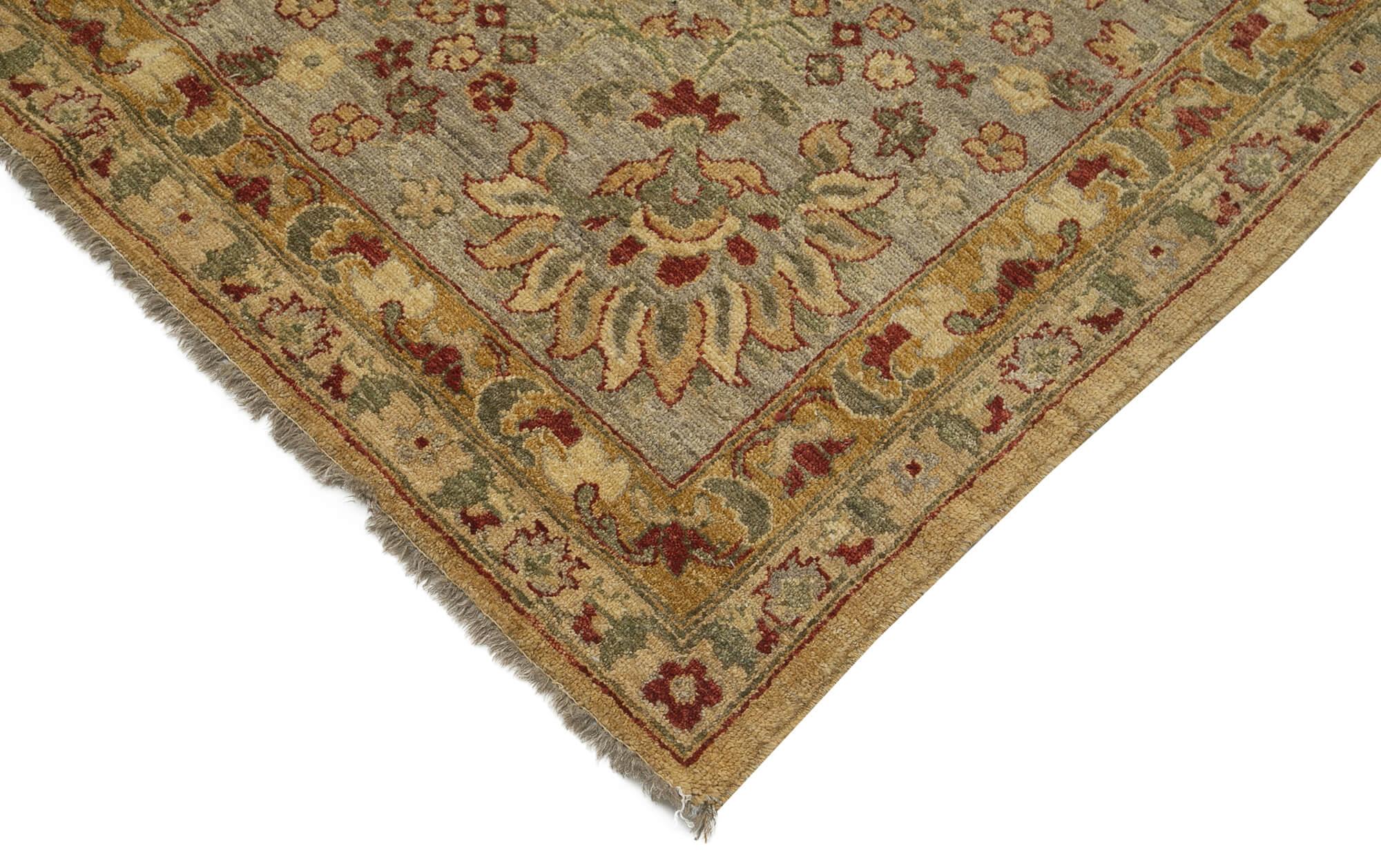 10 x 13 Brown Oushak Rug - 3414