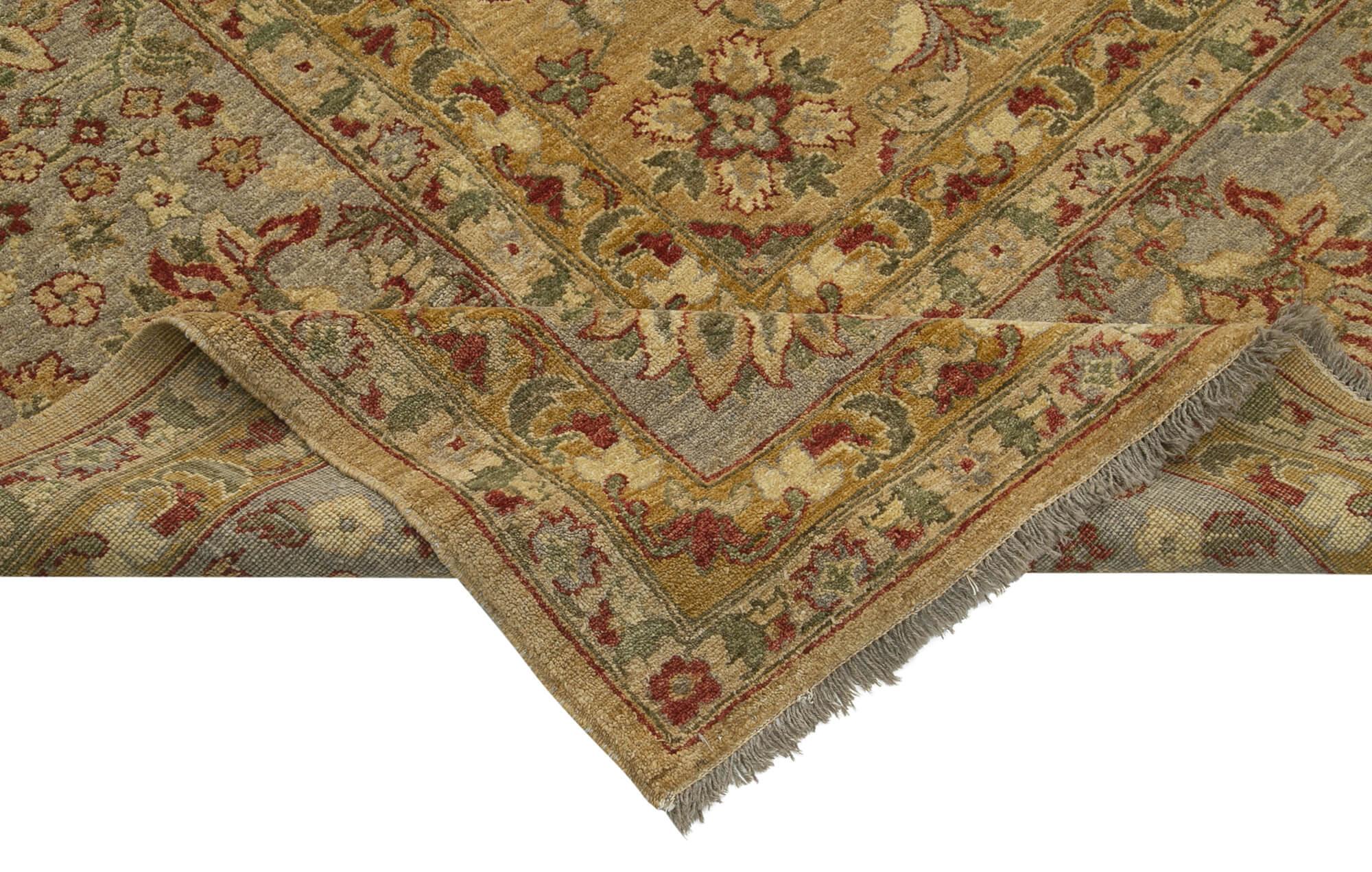 10 x 13 Brown Oushak Rug - 3414