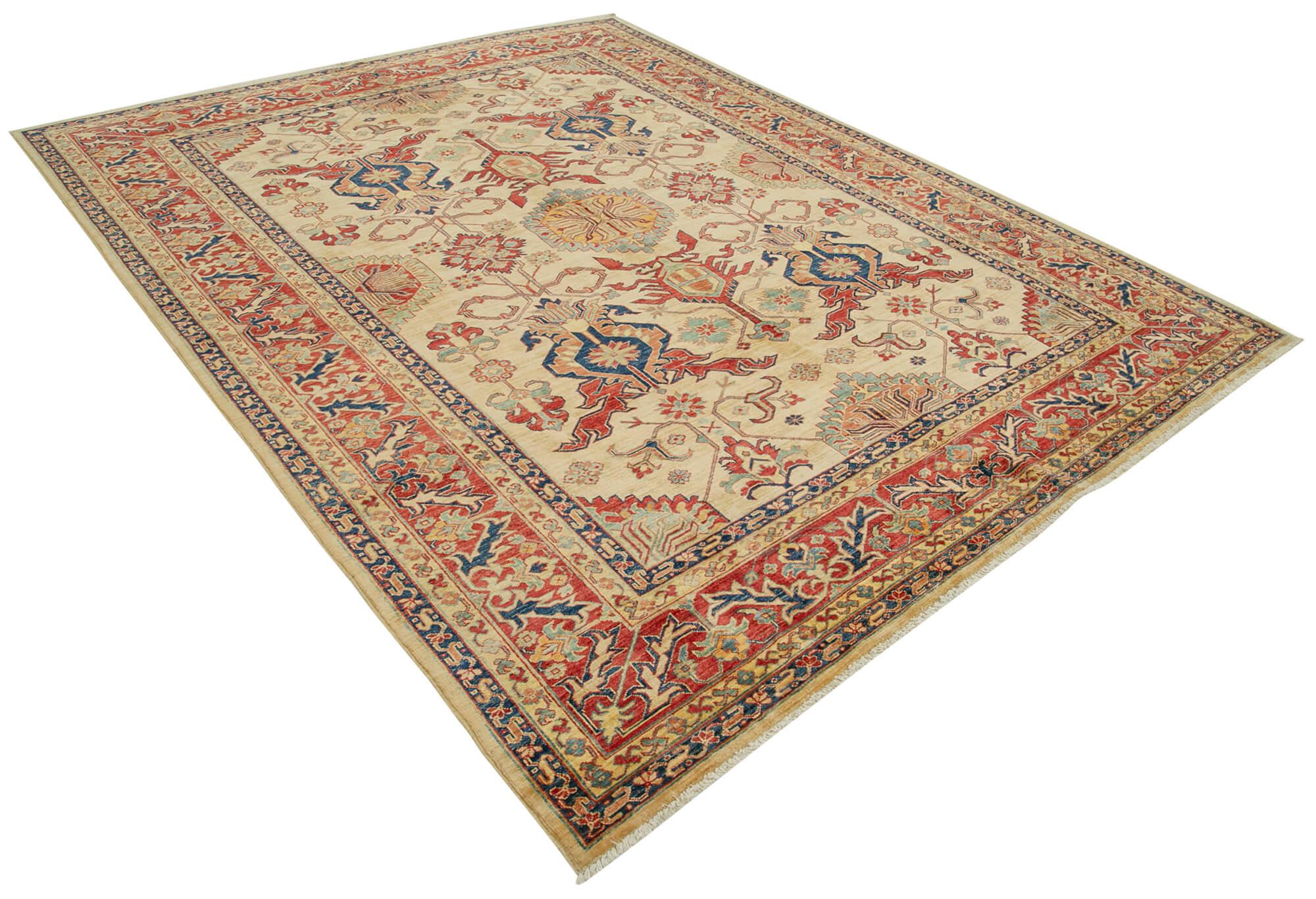 8 x 10 Red Oushak Rug - 3416