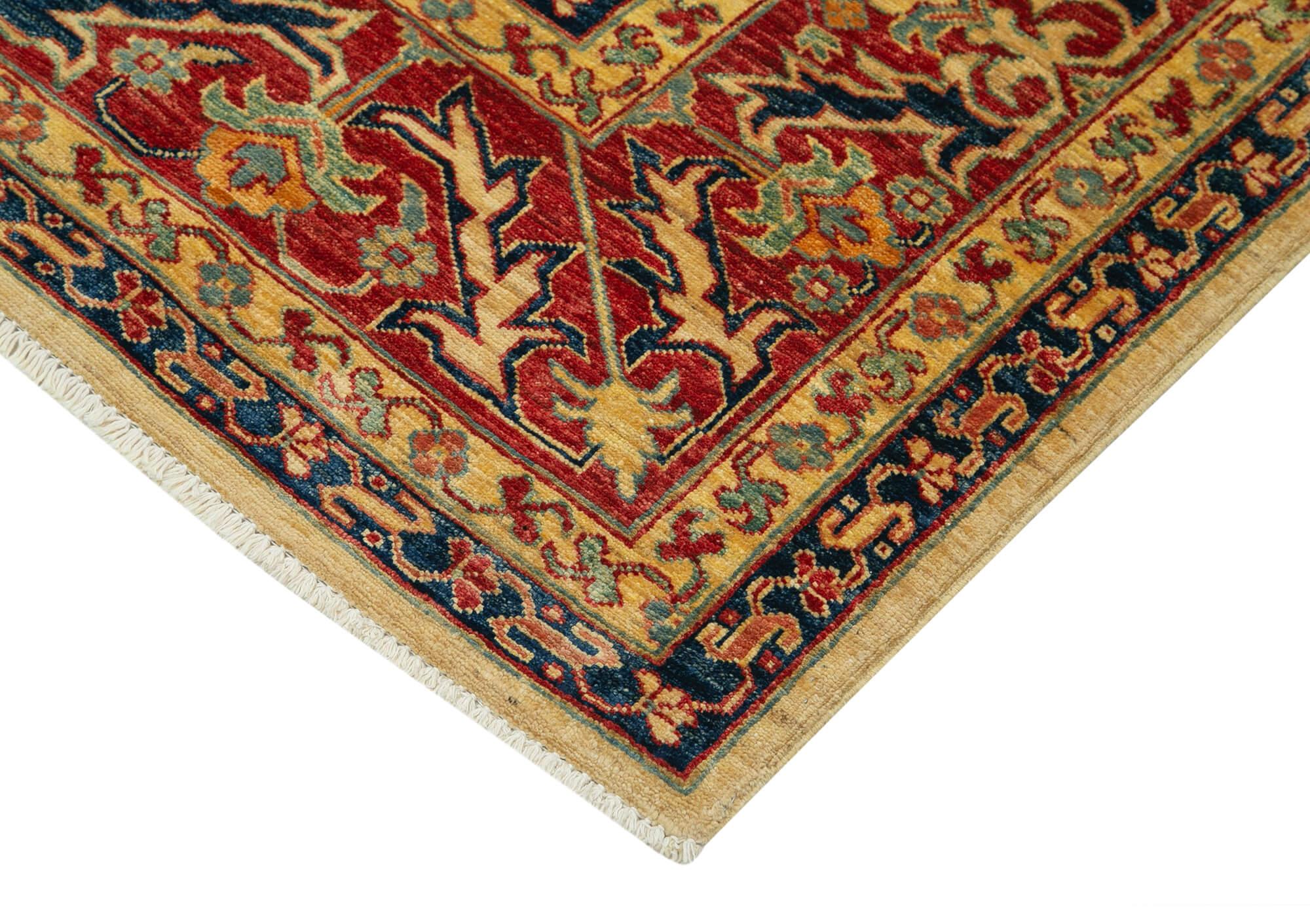 8 x 10 Red Oushak Rug - 3416