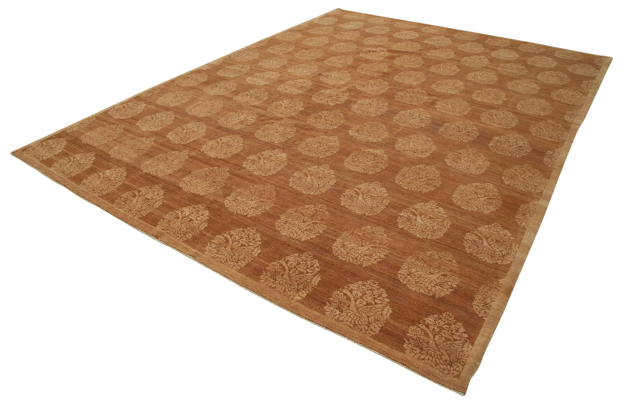 9 x 12 Red Oushak Rug - 3417