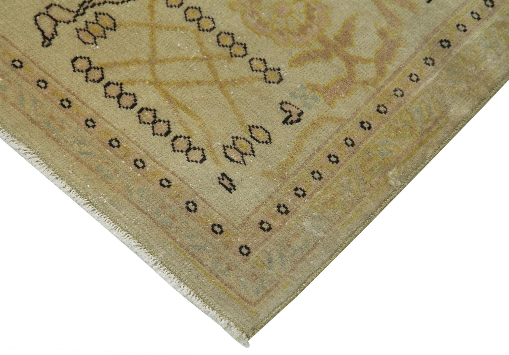 8 x 10 Beige Oushak Rug - 3422