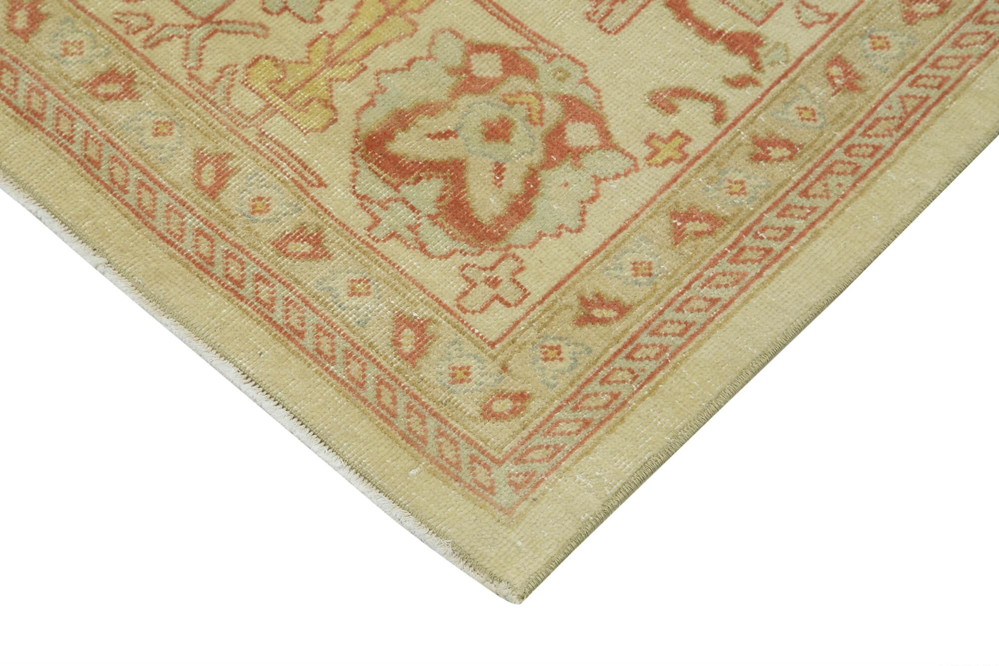 8 x 10 Beige Oushak Rug - 3425