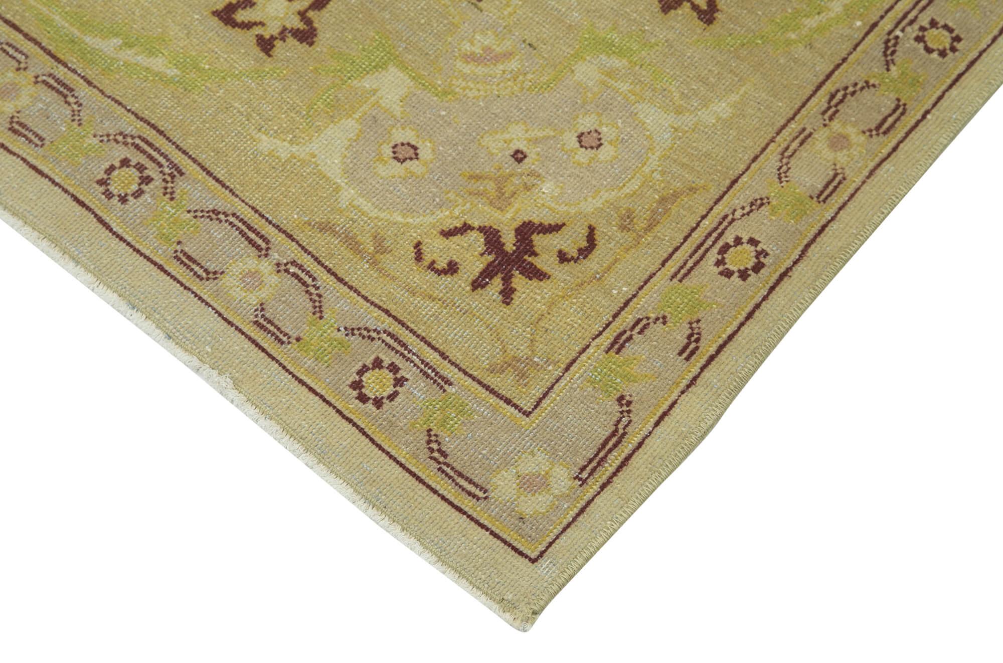 8 x 11 Beige Oushak Rug - 3426