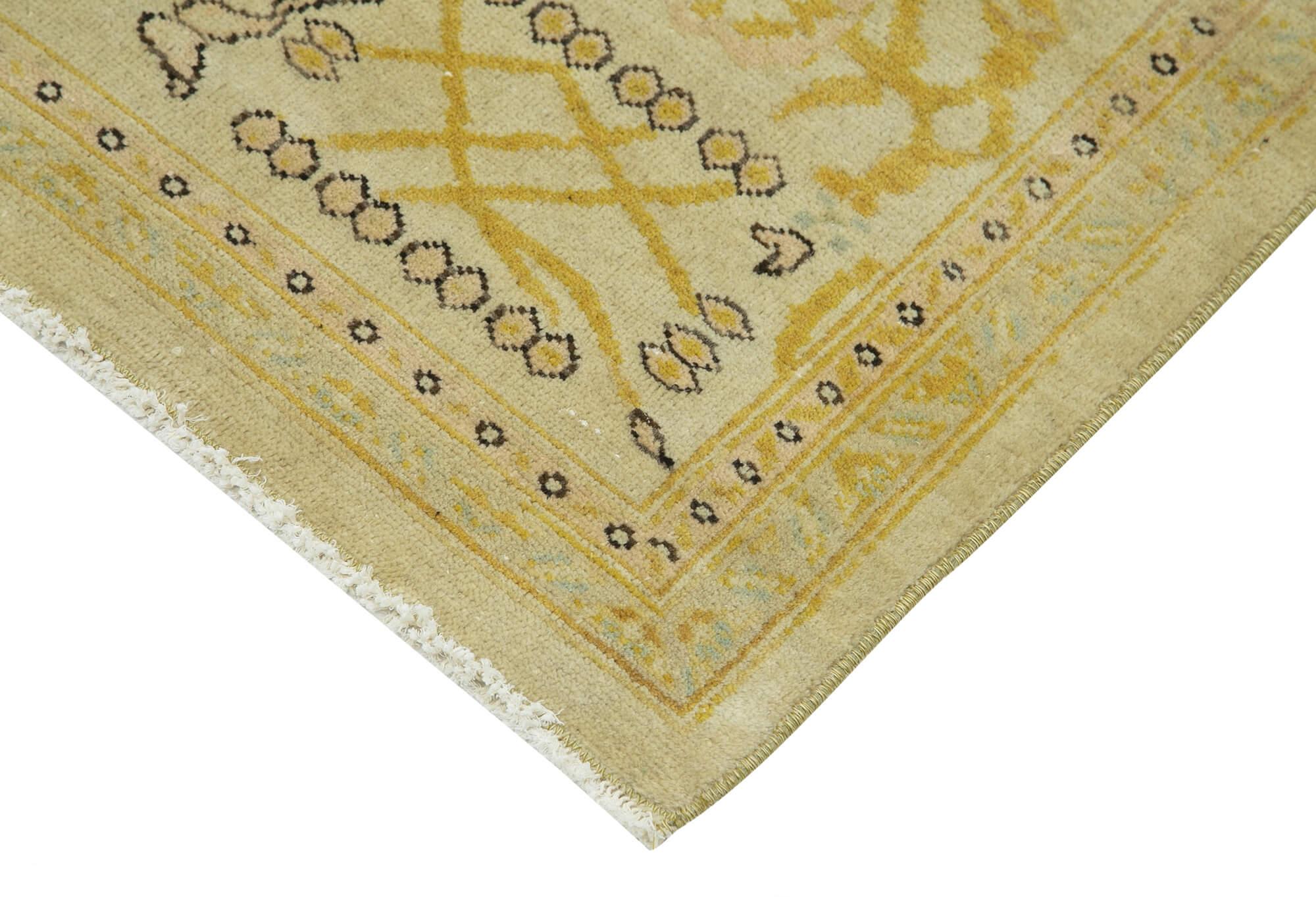 8 x 10 Beige Oushak Rug - 3431