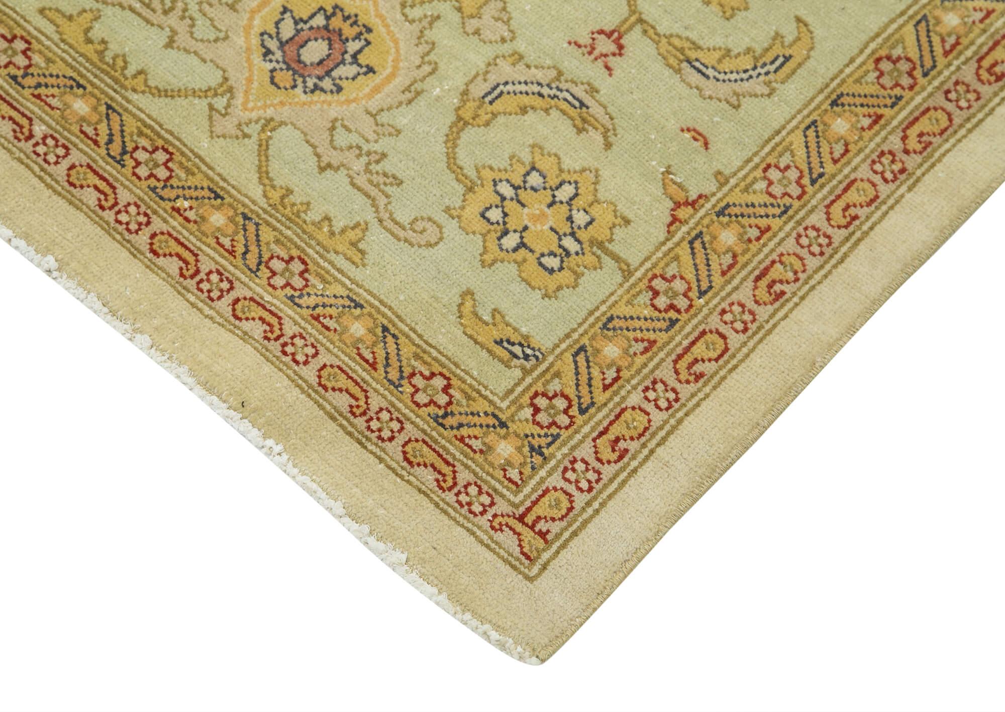 8 x 10 Beige Oushak Rug - 3432