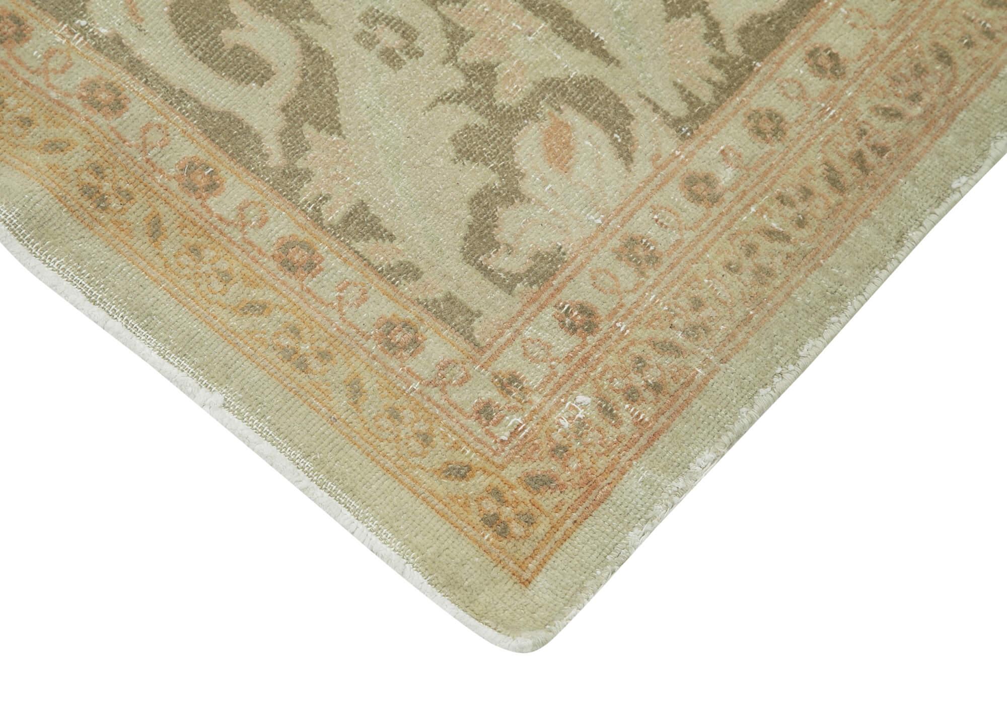 8 x 10 Beige Oushak Rug - 3433