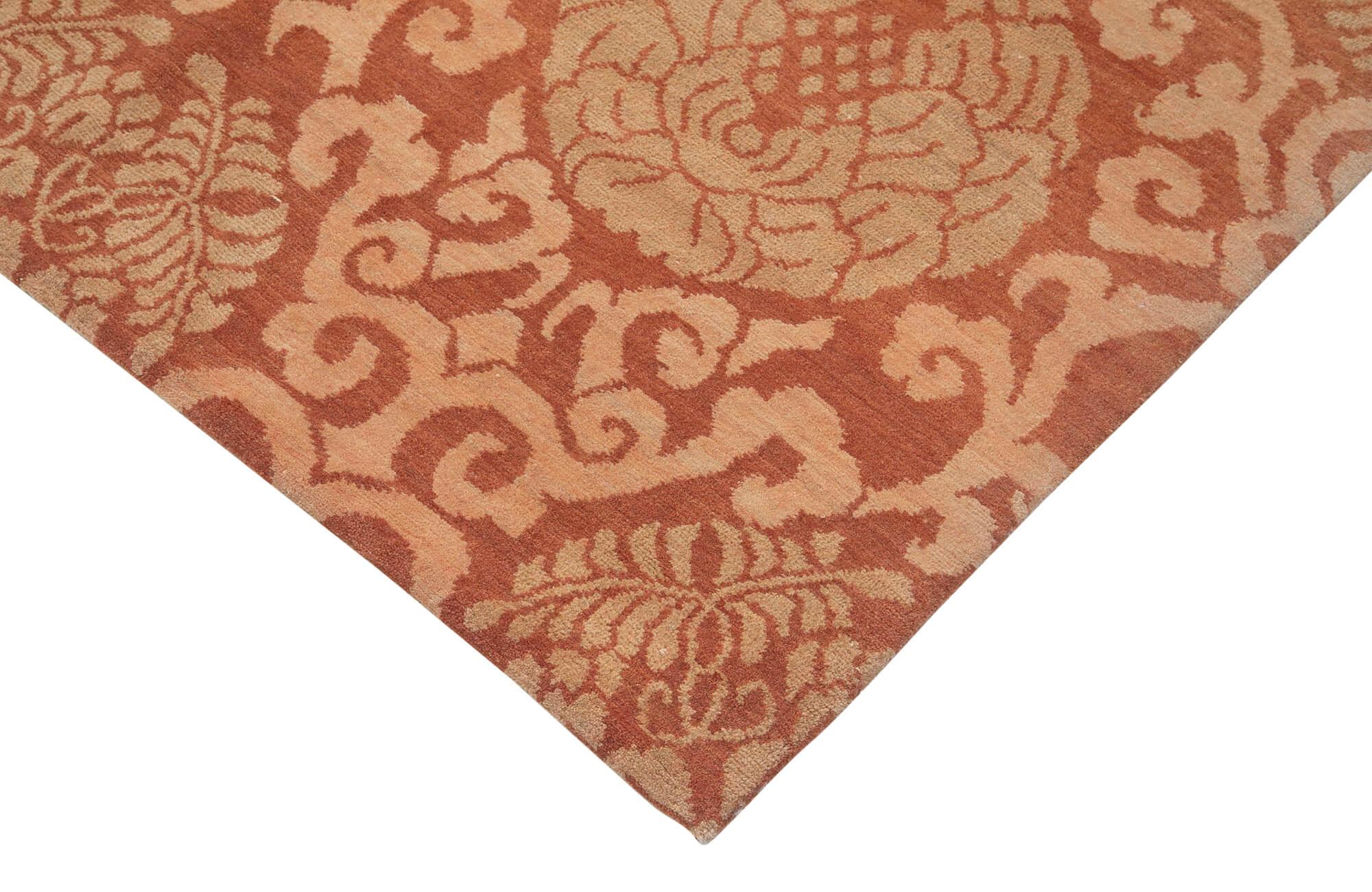 10 x 14 Red Oushak Rug - 3435