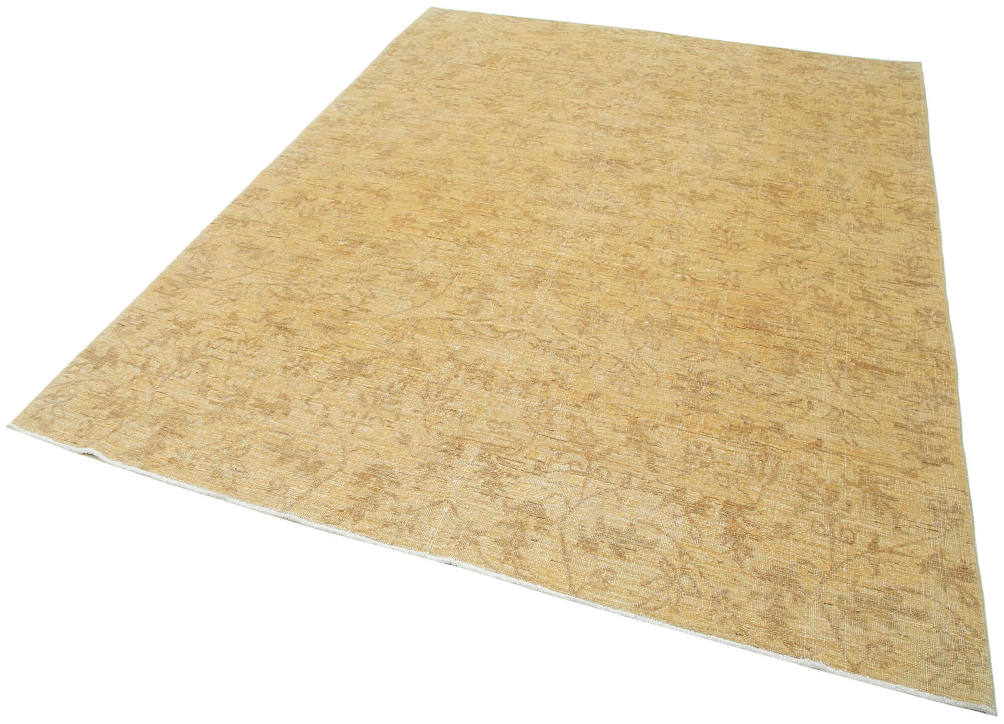 6 x 8 Beige Oushak Rug - 3456