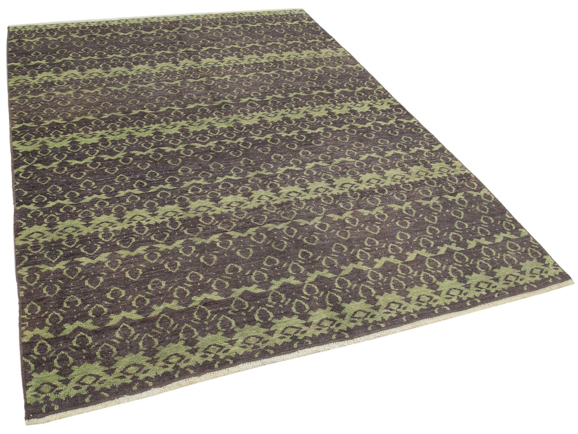 6 x 8 Purple Oushak Rug - 3466