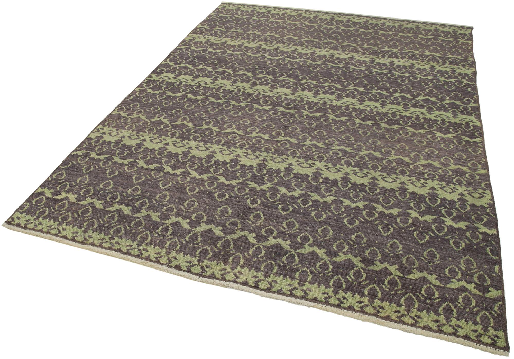 6 x 8 Purple Oushak Rug - 3466