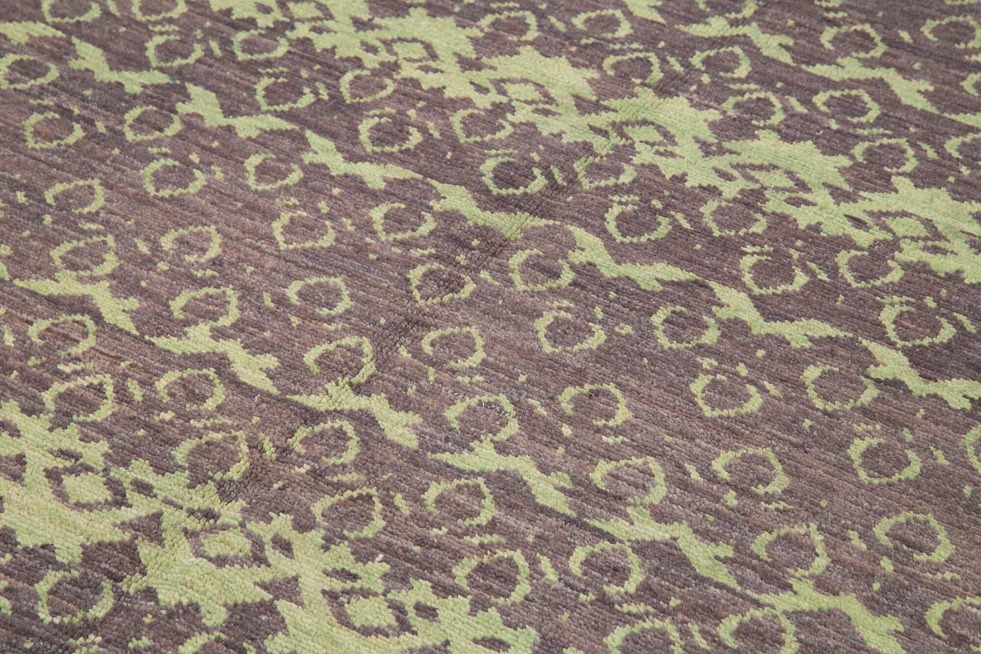 6 x 8 Purple Oushak Rug - 3466