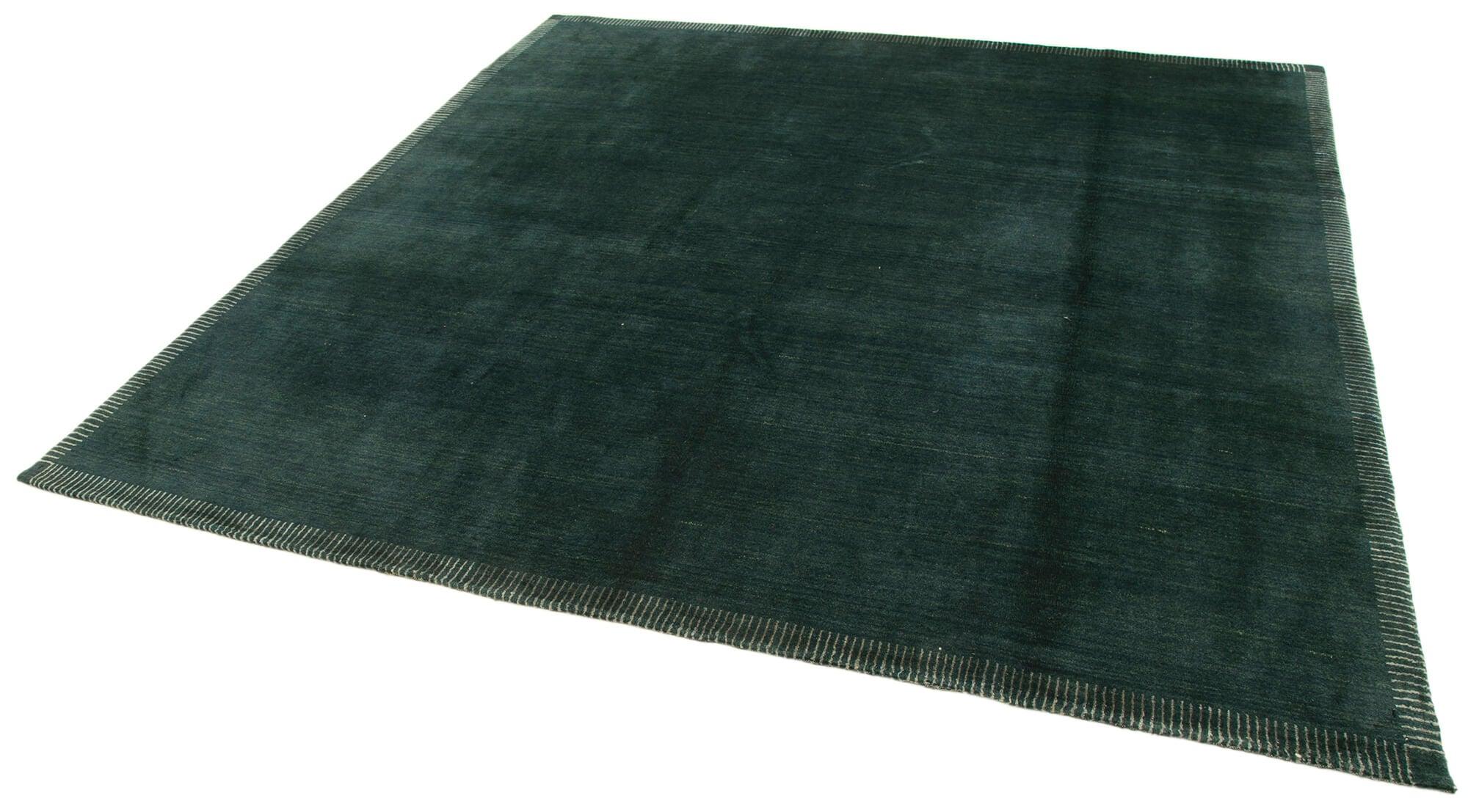 8 x 8 Green Oushak Rug - 3488