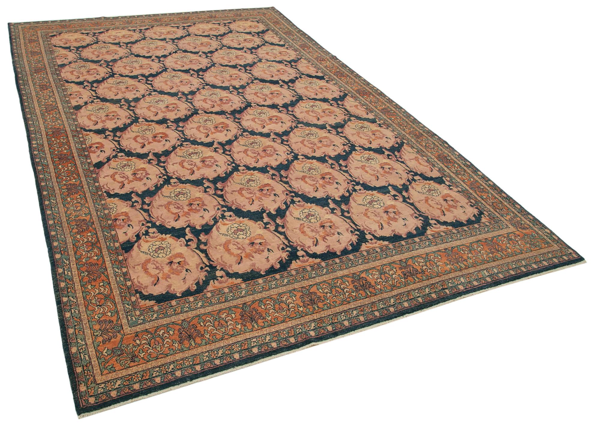 8 x 12 Blue Oushak Rug - 3490