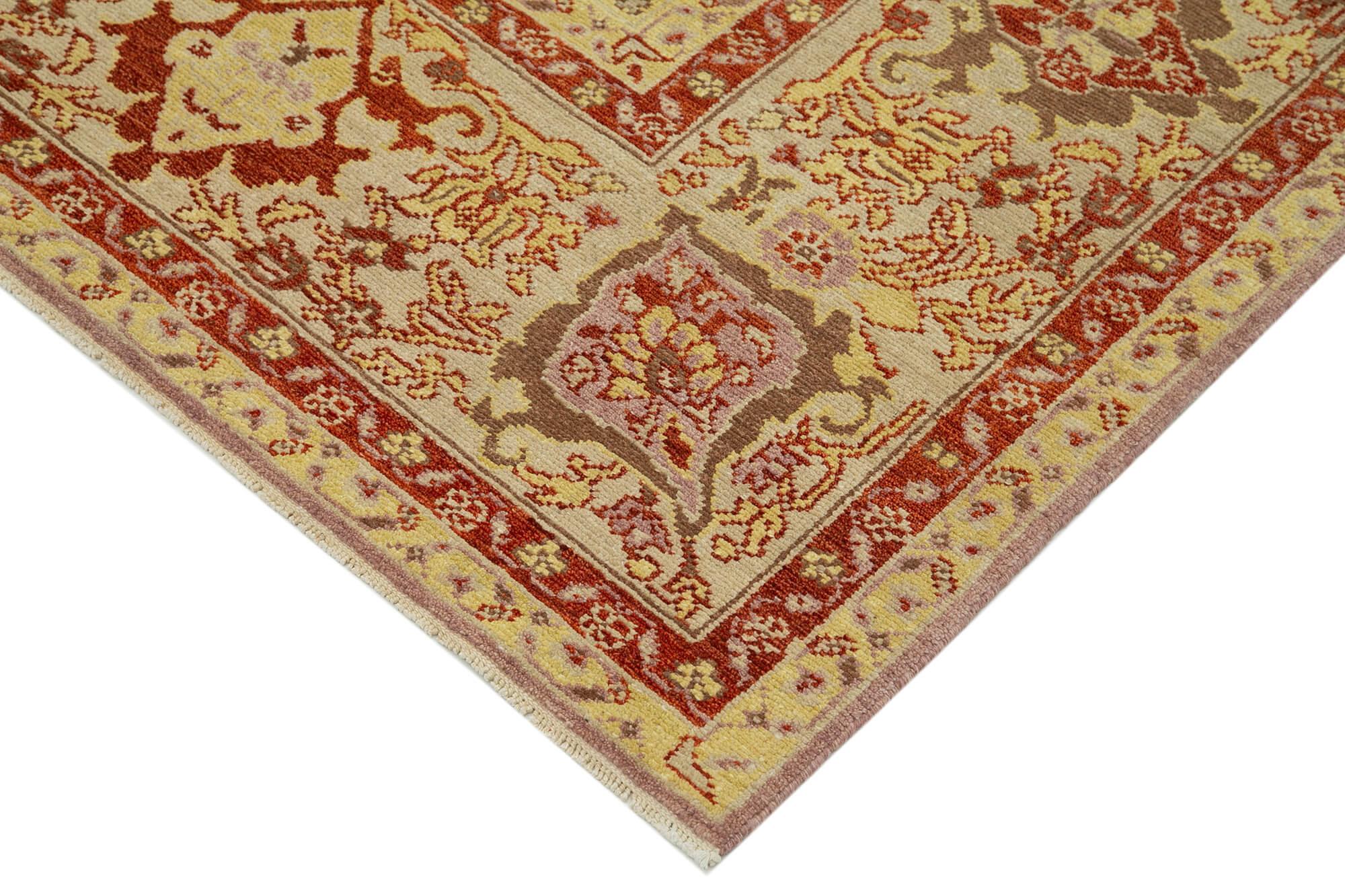 8 x 10 Purple Oushak Rug - 3492