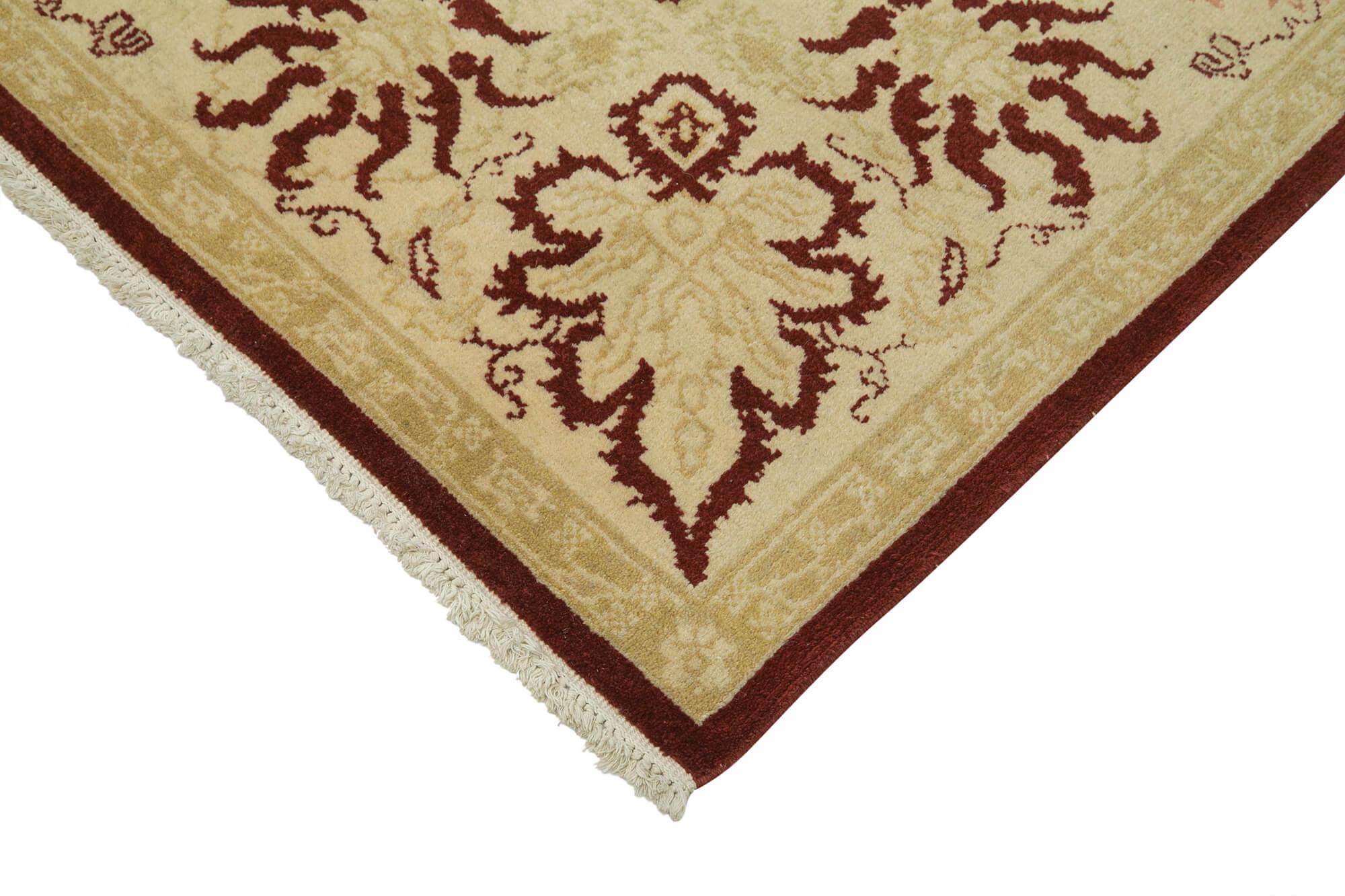 9 x 12 Beige Oushak Rug - 3512