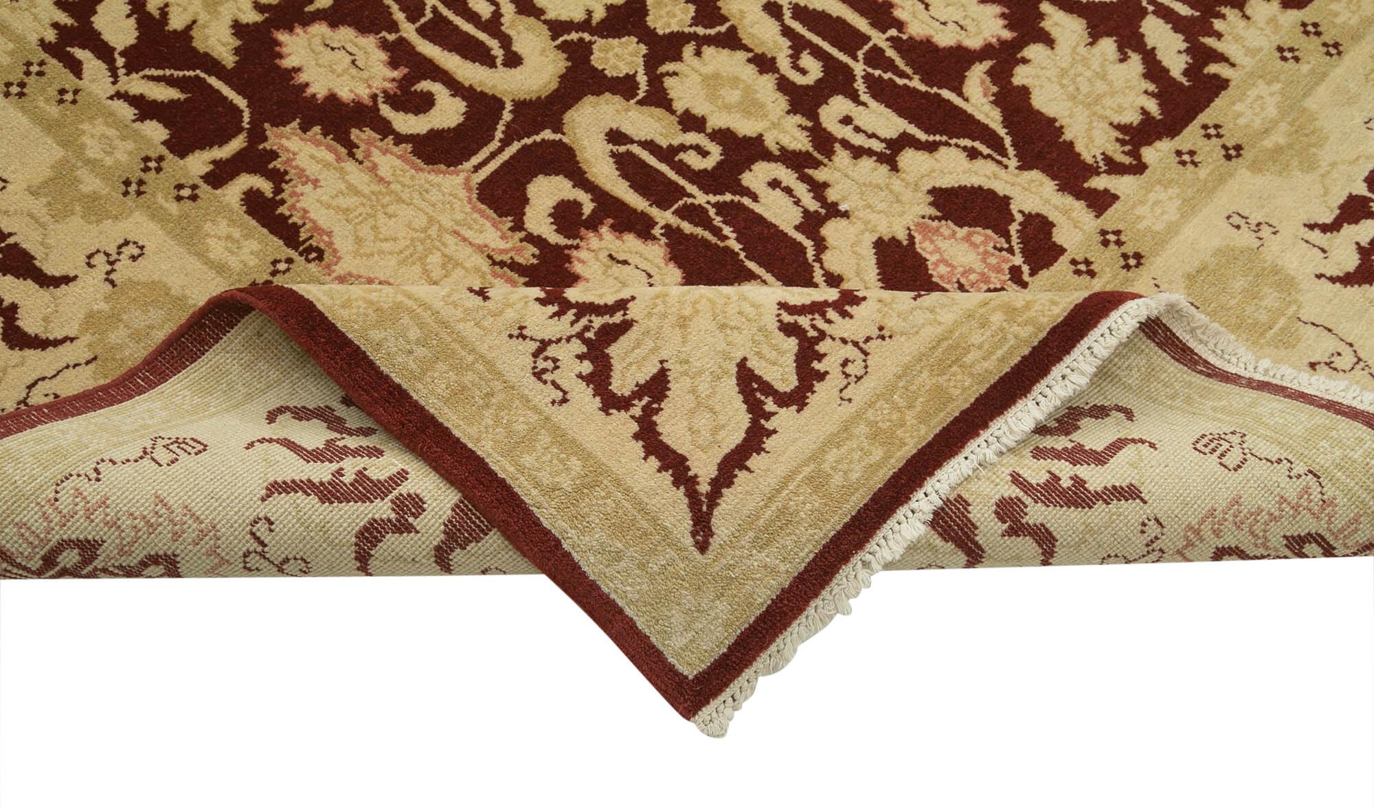 9 x 12 Beige Oushak Rug - 3512