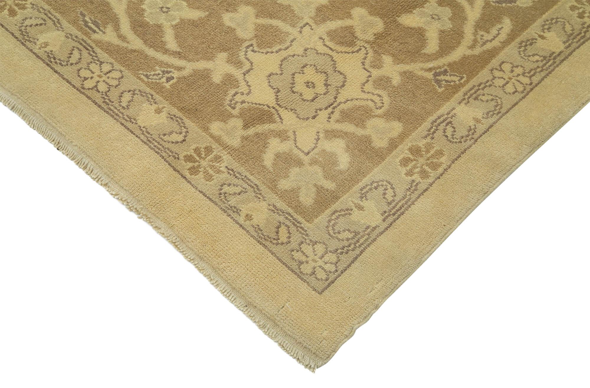 10 x 12 Beige Oushak Rug - 3519