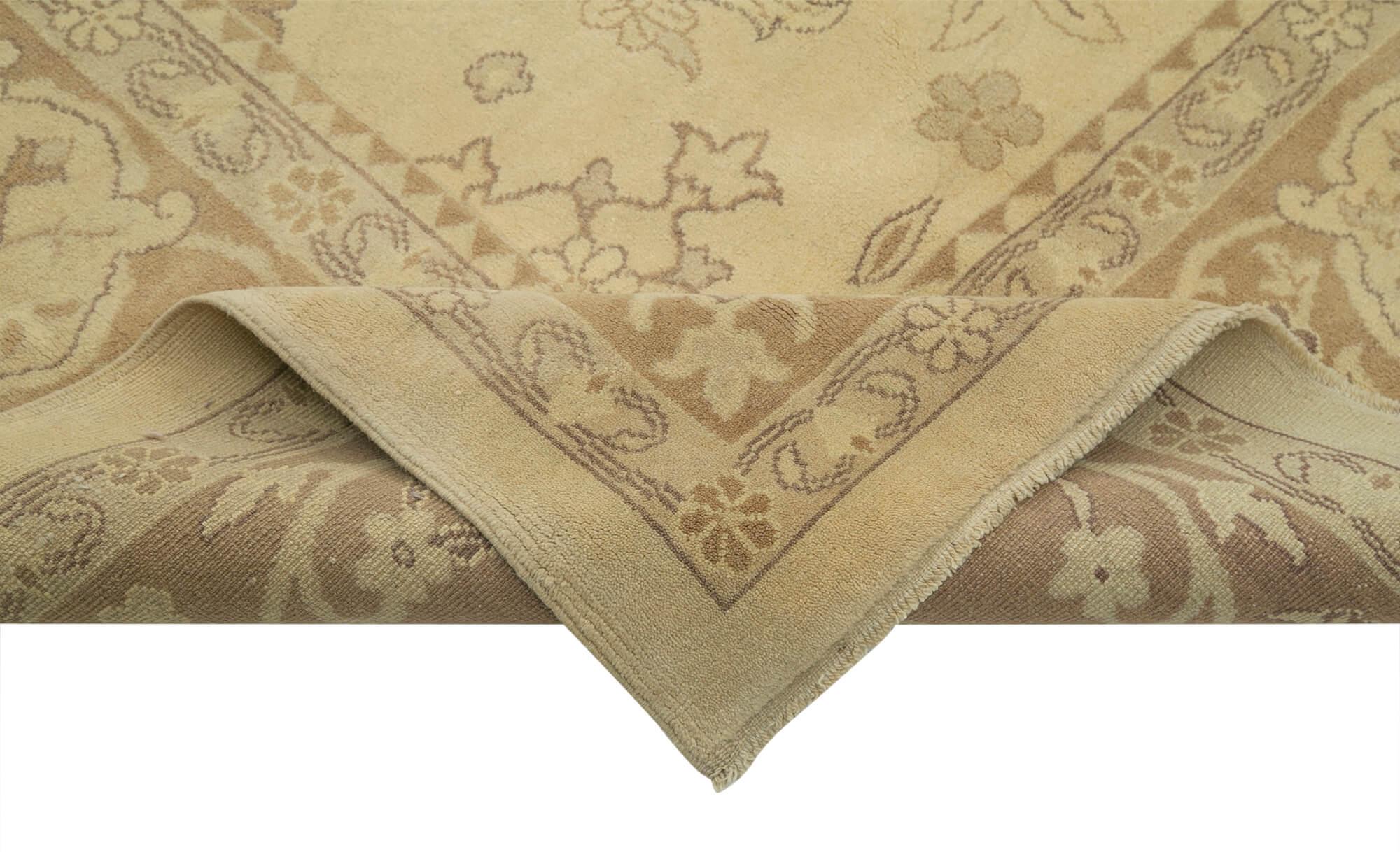 10 x 12 Beige Oushak Rug - 3519