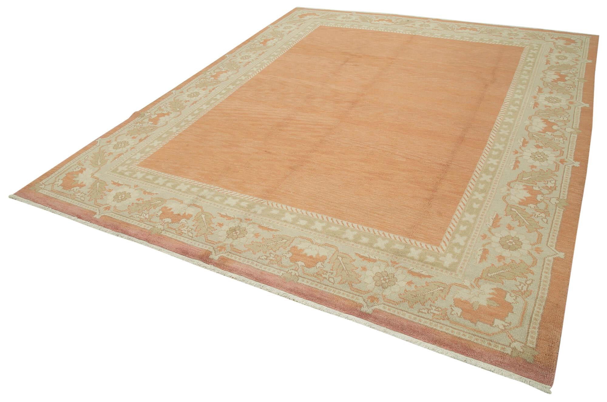 8 x 10 Red Oushak Rug - 3520