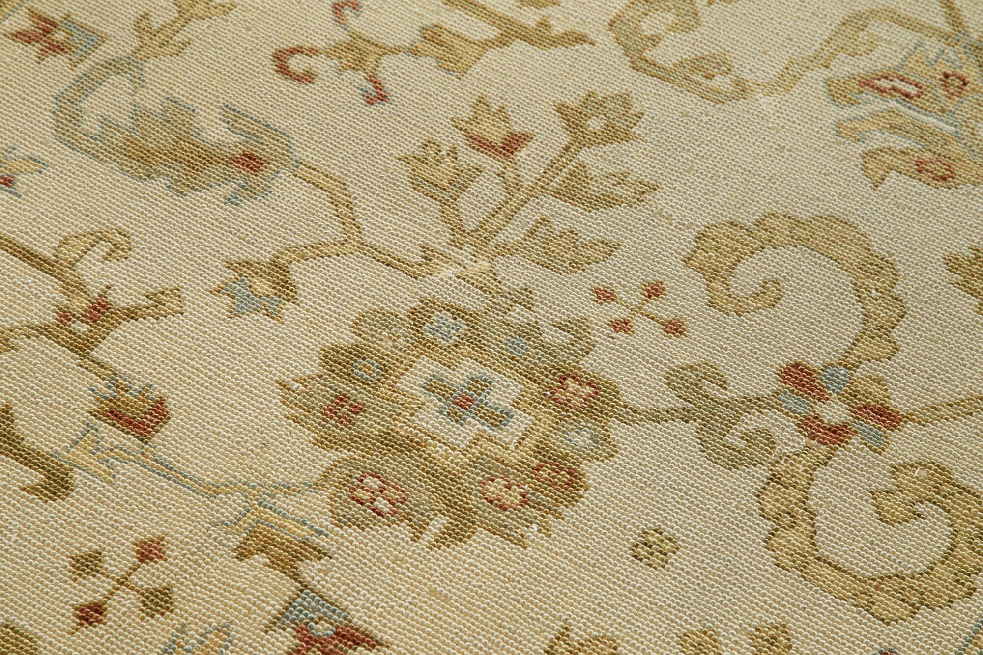 4 x 6 Beige Oushak Rug - 3526