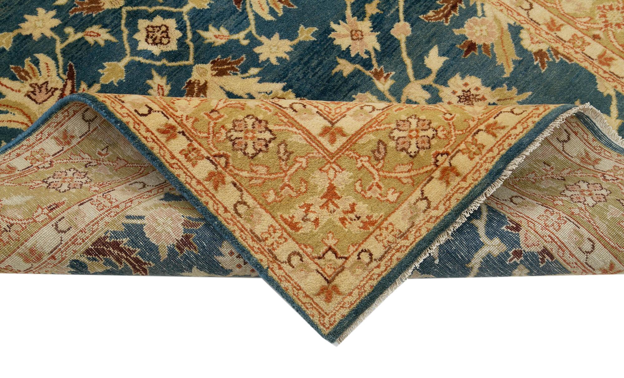 4 x 6 Blue Oushak Rug - 3535