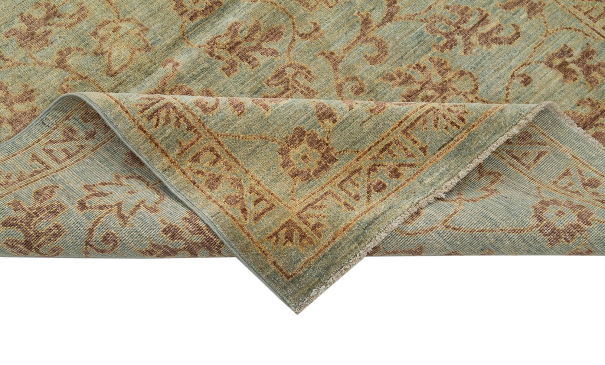 4 x 6 Green Oushak Rug - 3540