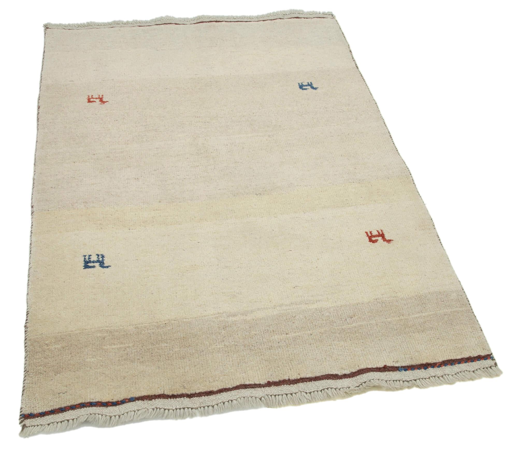 3 x 5 Beige Oushak Rug - 3541