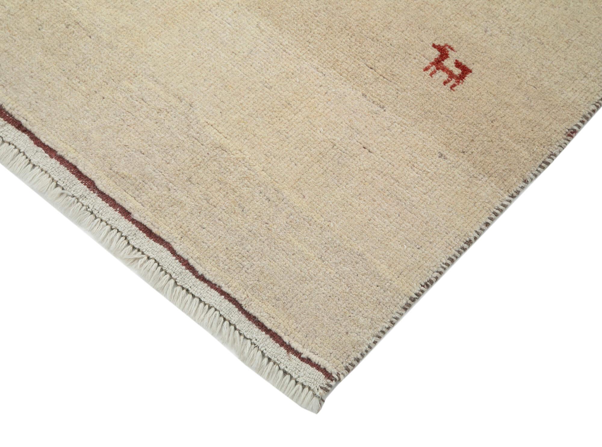 3 x 5 Beige Oushak Rug - 3541