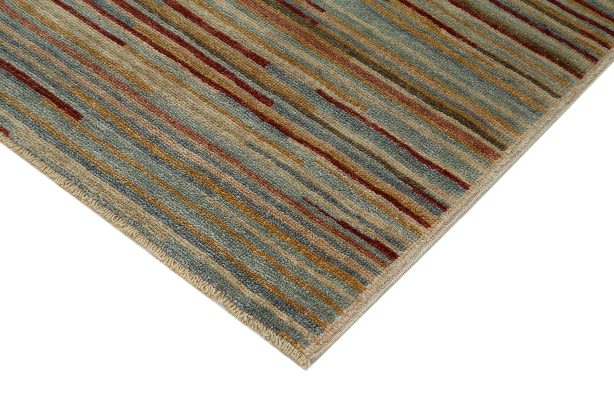 3 x 9 Beige Oushak Runner Rug - 3556