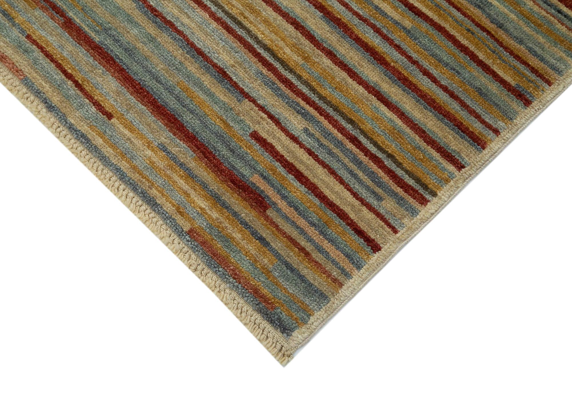 3 x 9 Beige Oushak Runner Rug - 3558