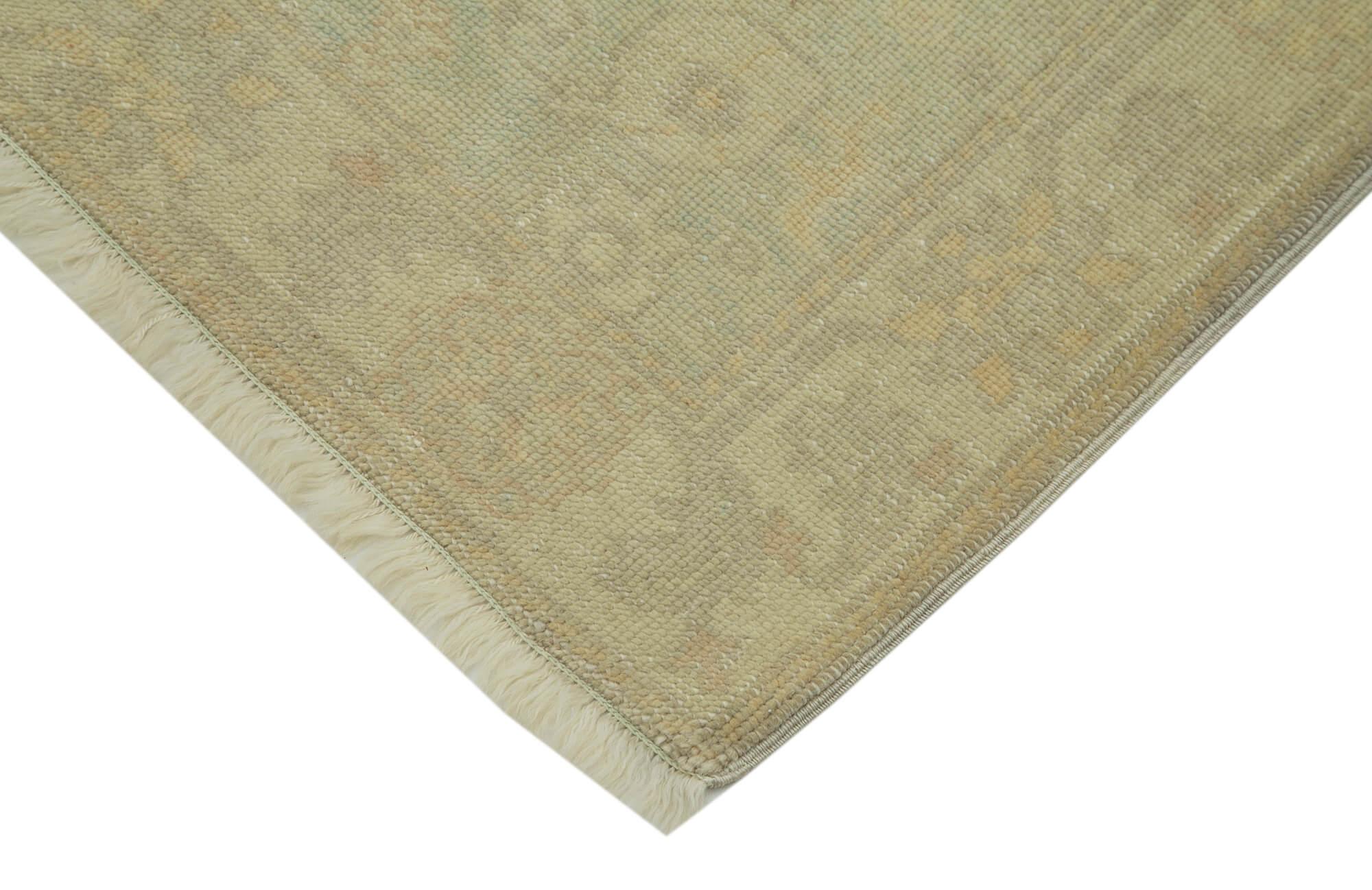 3 x 12 Beige Oushak Runner Rug - 3576