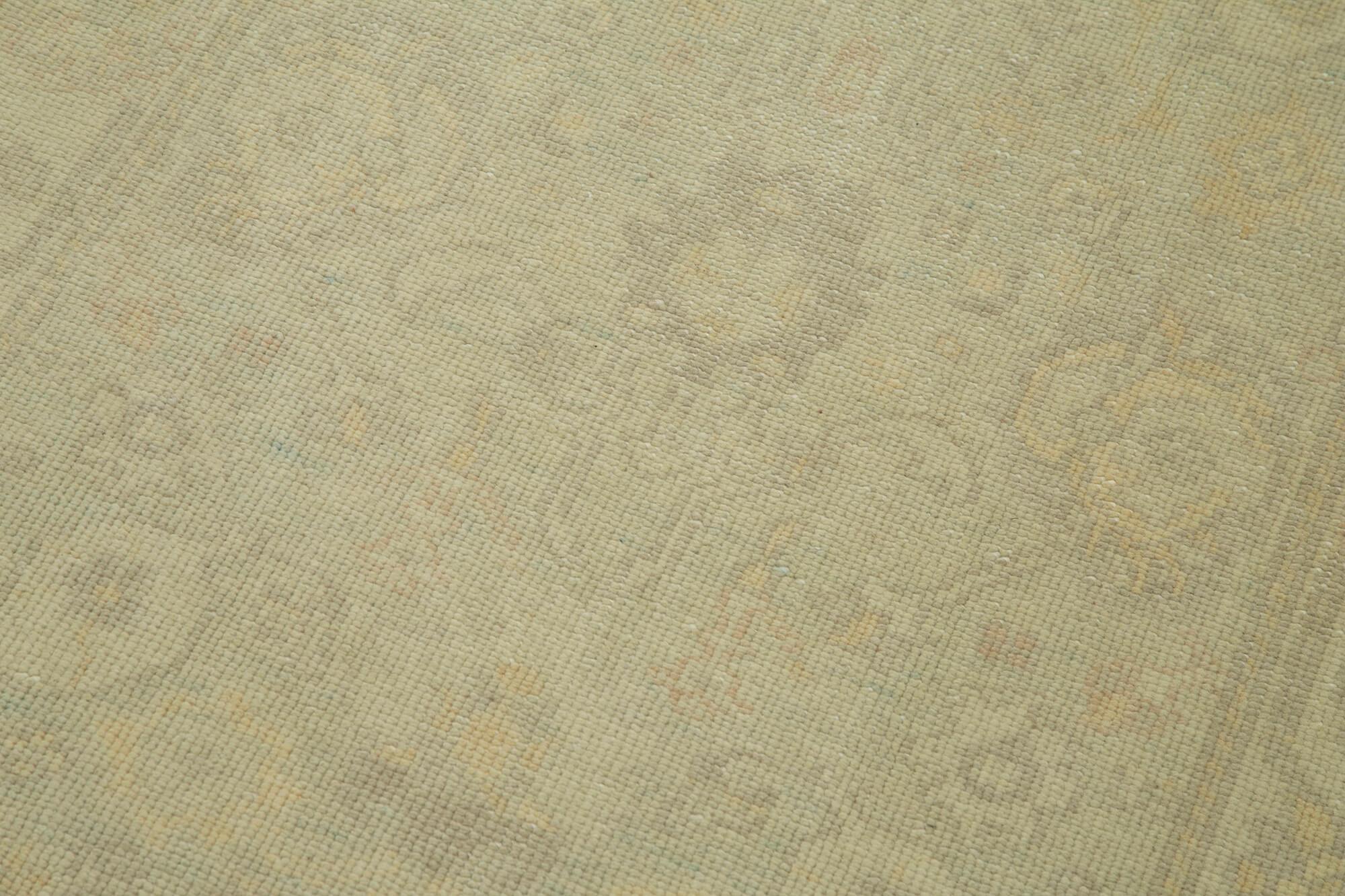 3 x 12 Beige Oushak Runner Rug - 3576