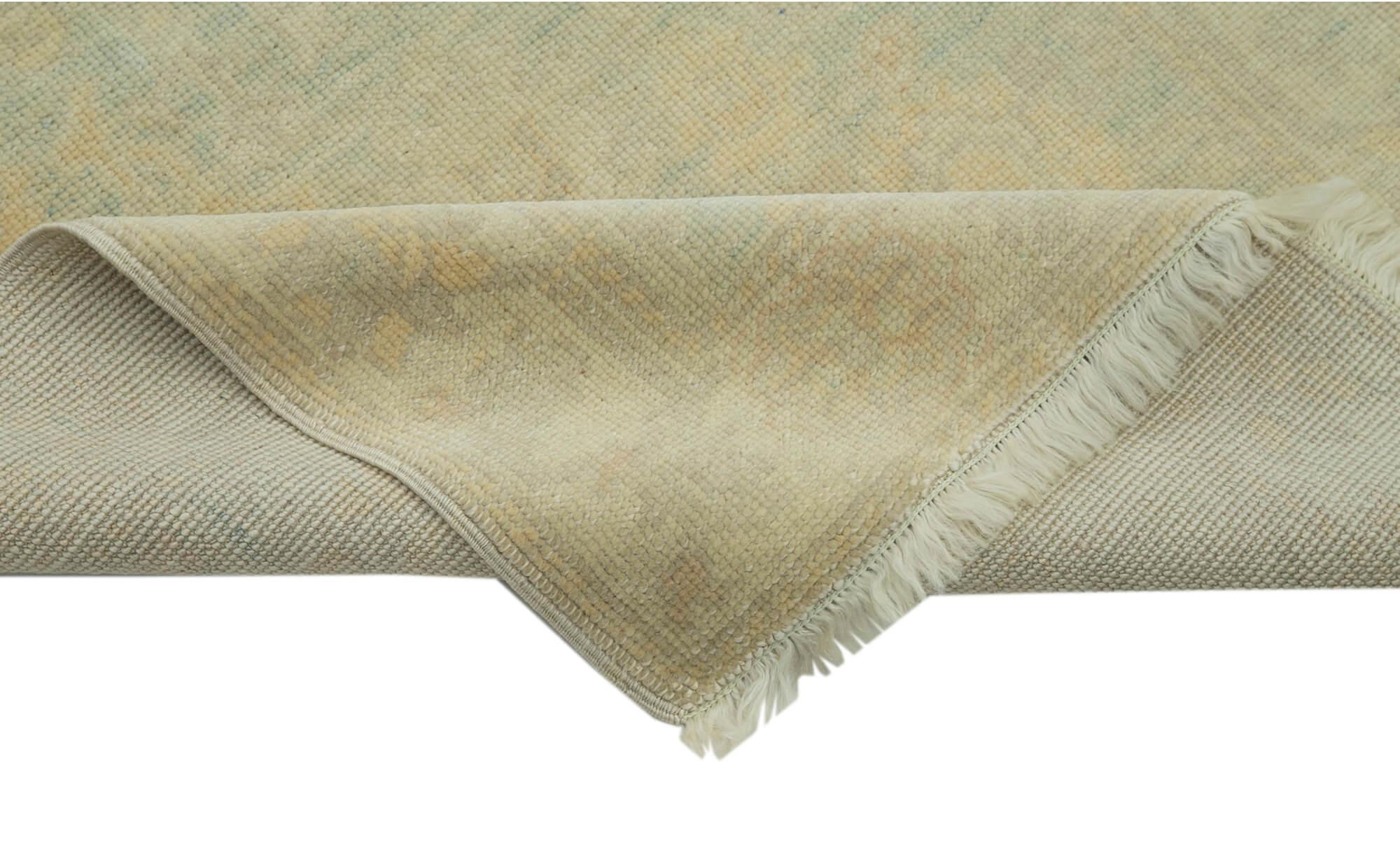 3 x 12 Beige Oushak Runner Rug - 3576