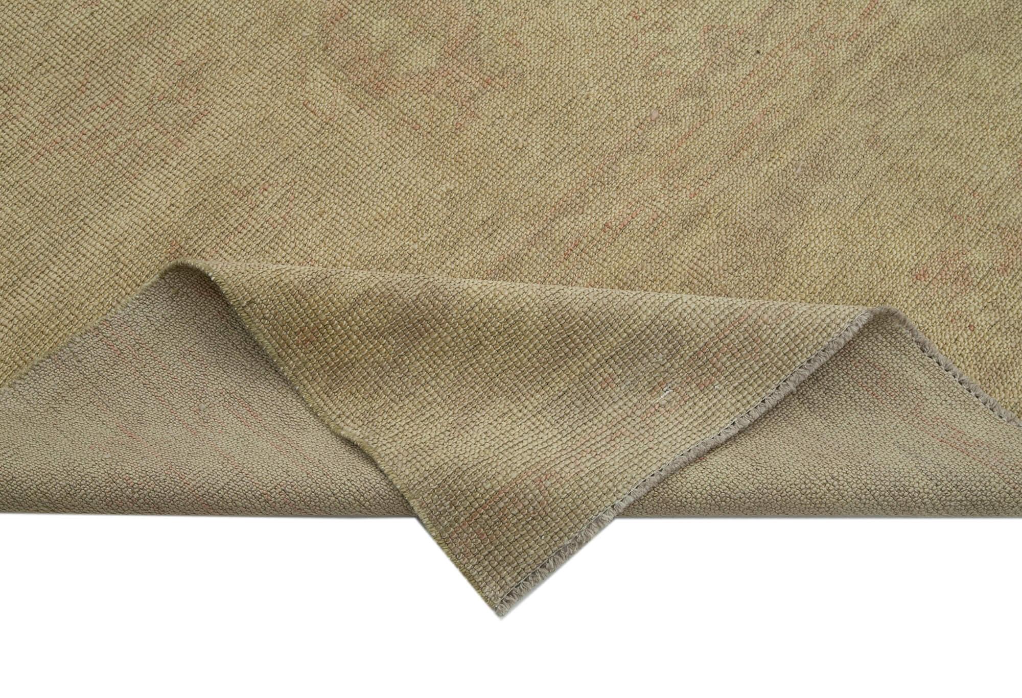 4 x 12 Beige Oushak Runner Rug - 3583