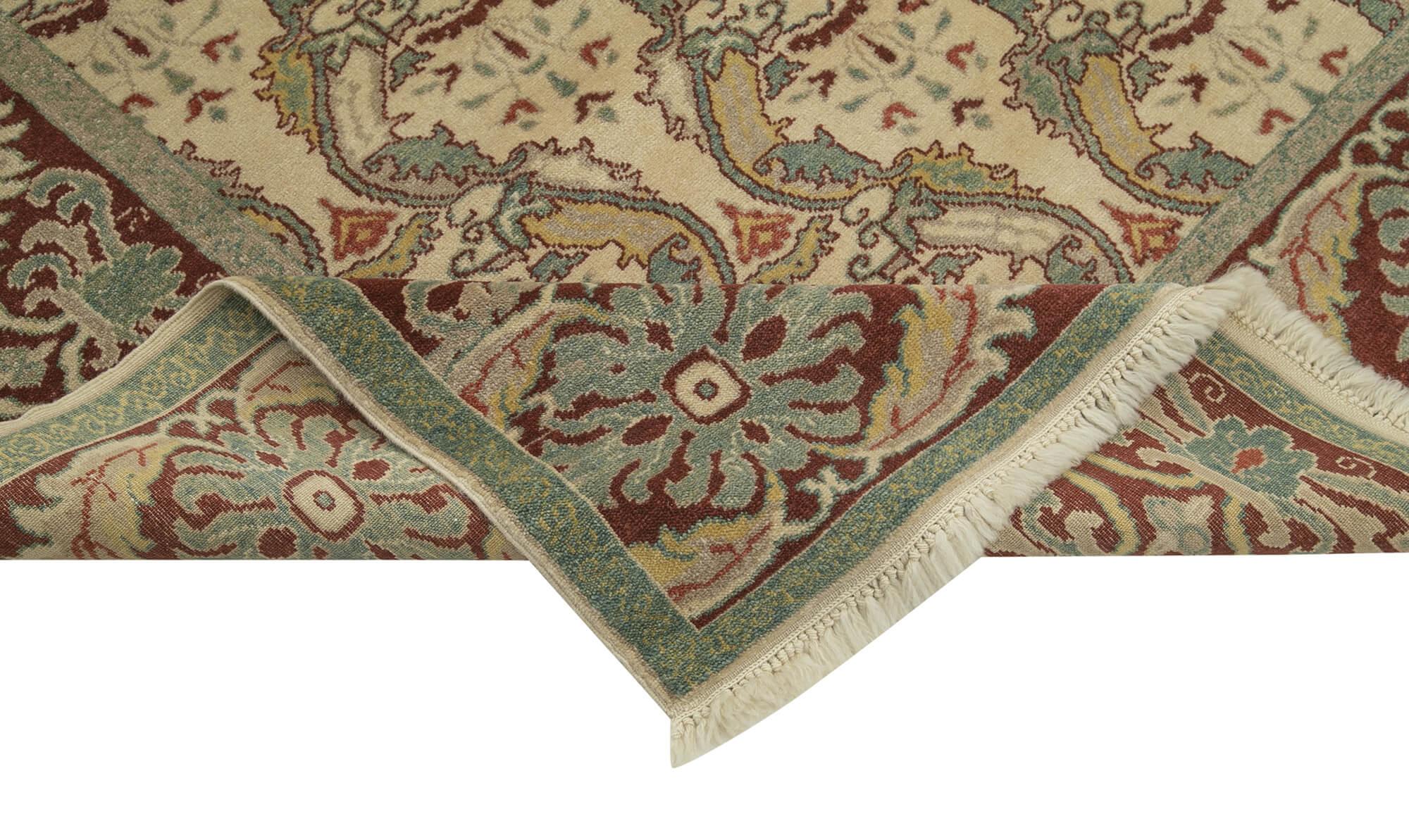 6 x 9 Beige Oushak Rug - 3587