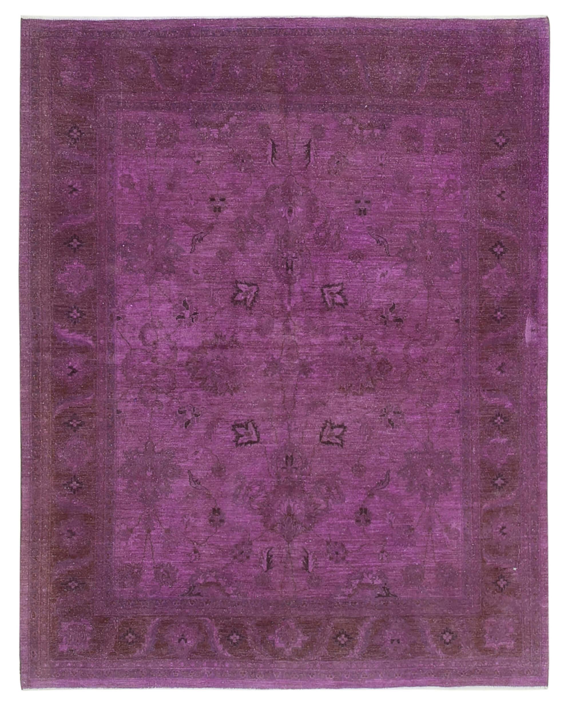 6 x 8 Purple Oushak Rug - 3625