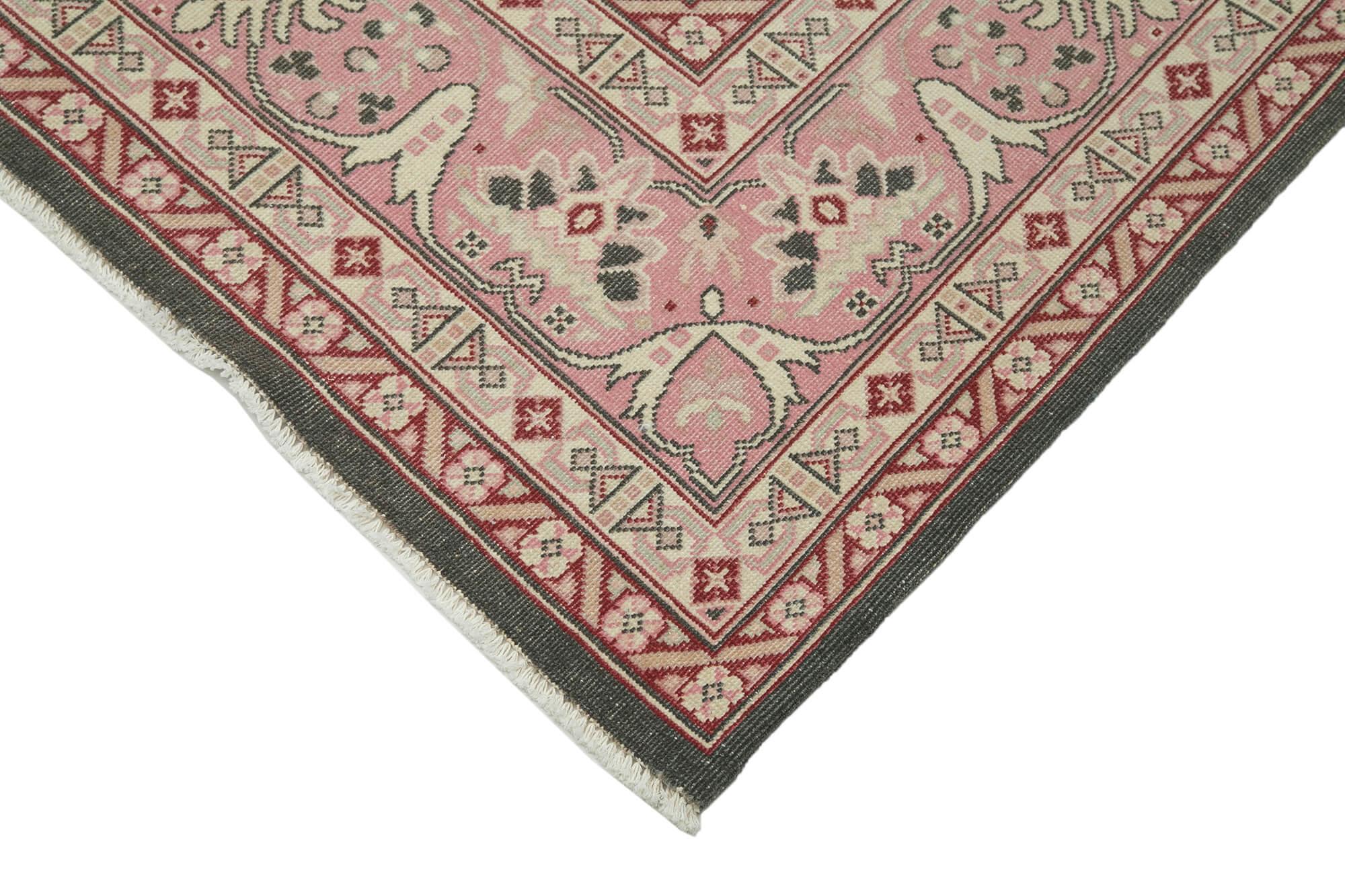 8 x 11 Beige Oushak Rug - 3658