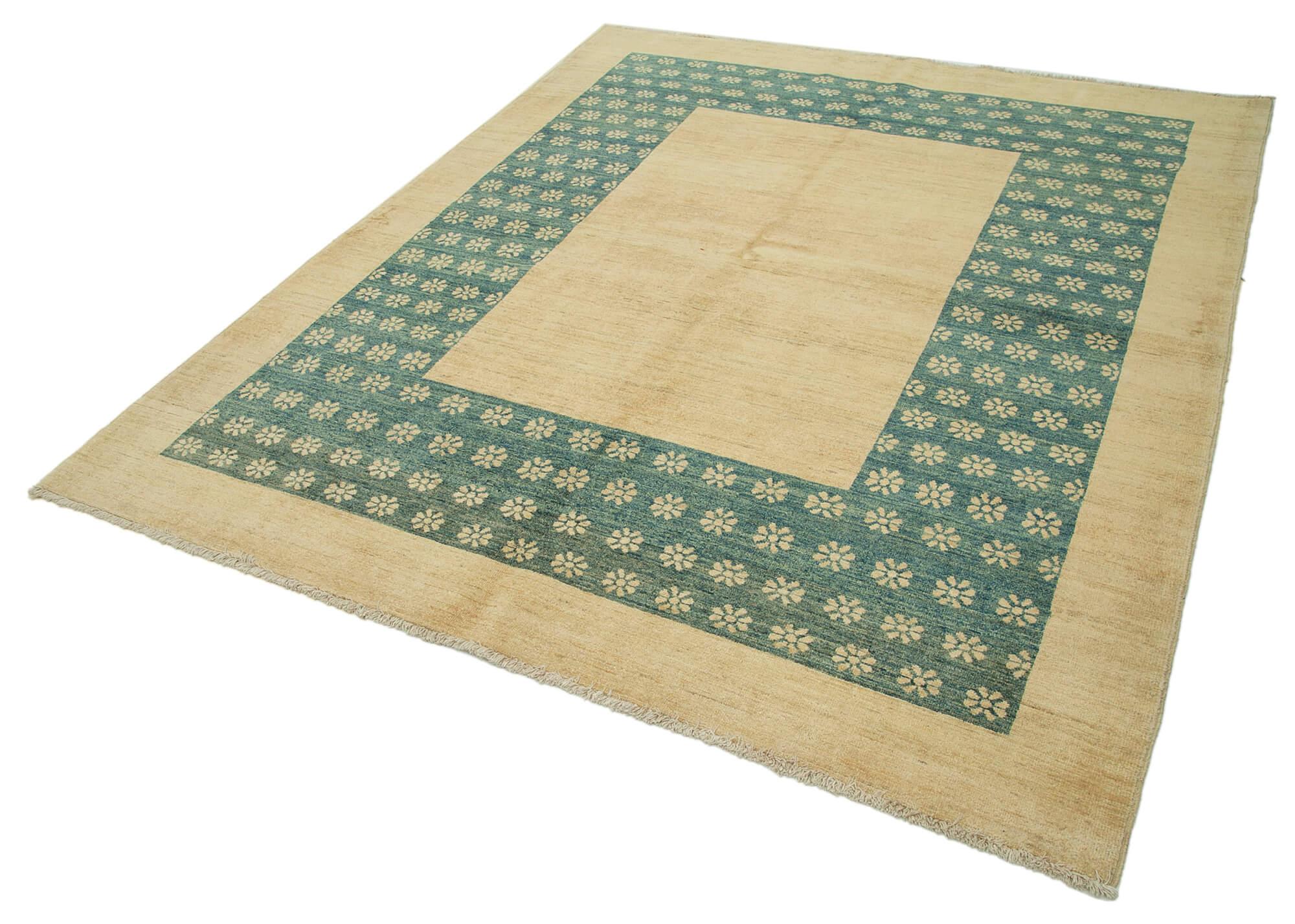 6 x 8 Beige Oushak Rug - 3660