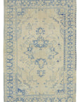 7 x 10 Beige Overdyed Rug - 3679