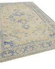 7 x 10 Beige Overdyed Rug - 3679