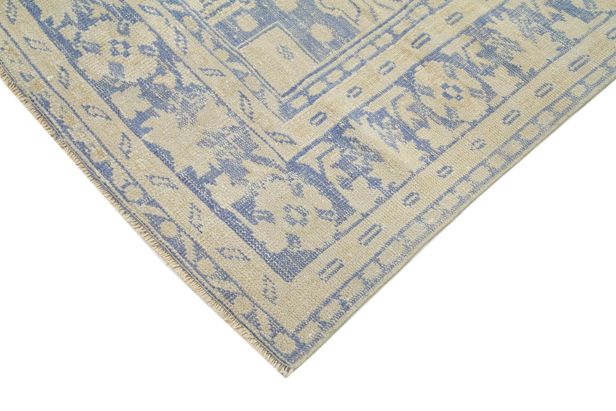 7 x 10 Beige Overdyed Rug - 3679