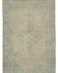 7 x 10 Beige Overdyed Rug - 3680