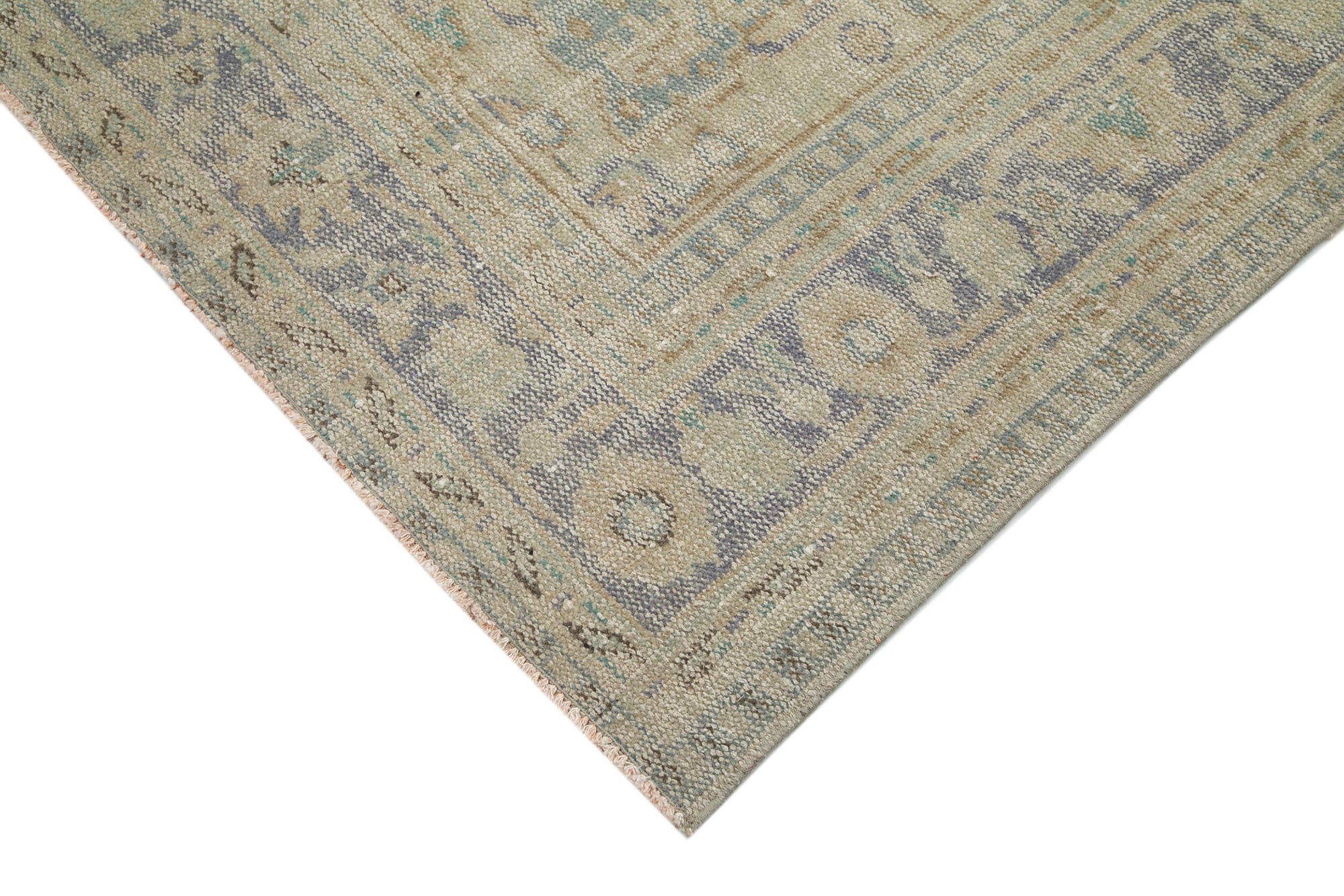 7 x 10 Beige Overdyed Rug - 3680