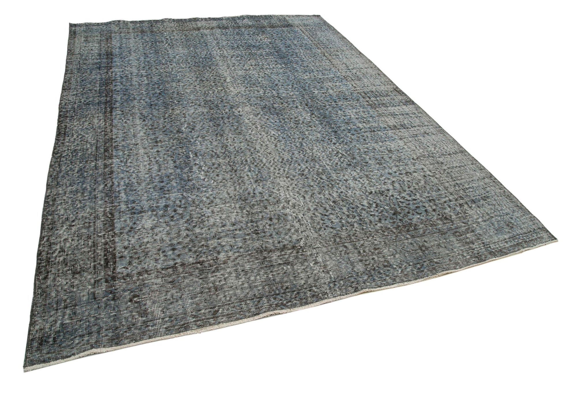 7 x 10 Blue Overdyed Rug - 3685