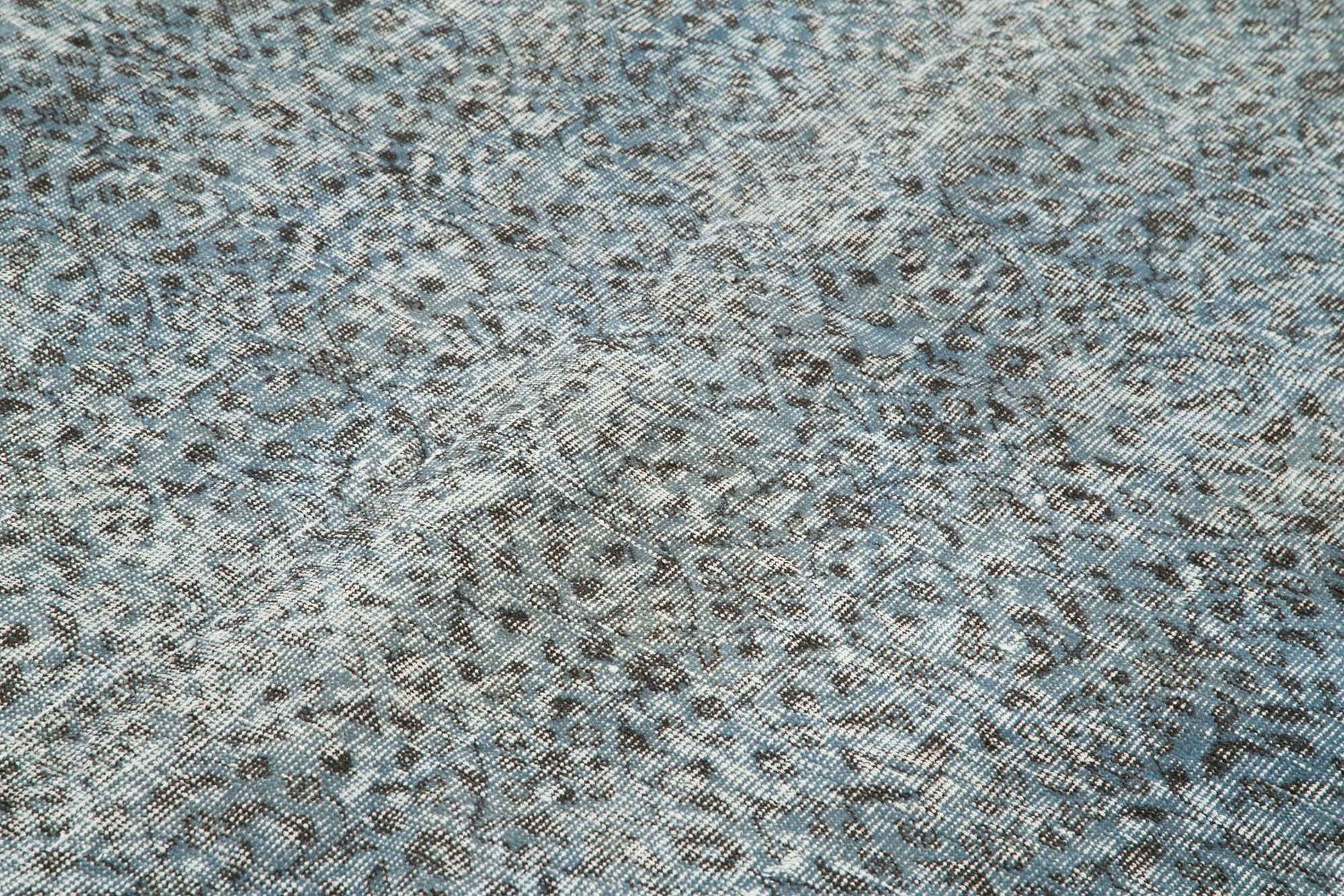 7 x 10 Blue Overdyed Rug - 3685