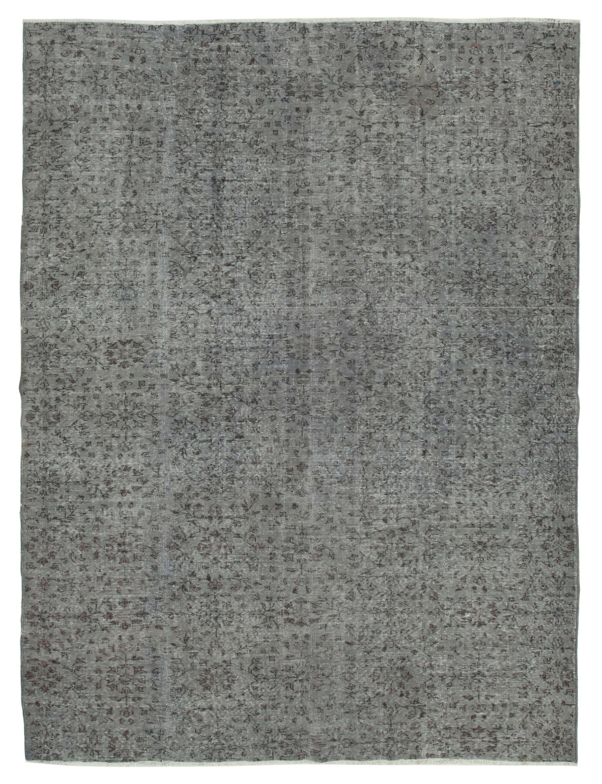 8 x 10 Grey Overdyed Rug - 3686