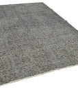 8 x 10 Grey Overdyed Rug - 3686