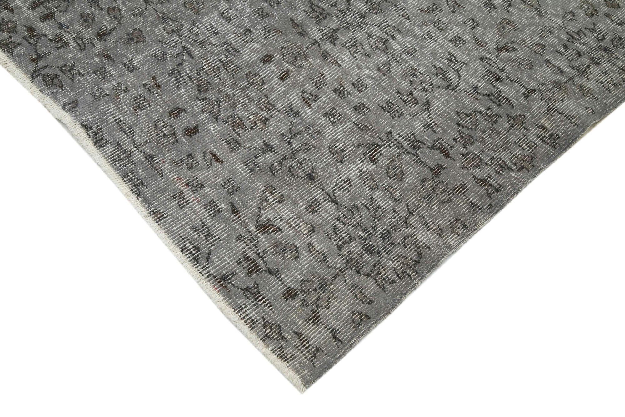 8 x 10 Grey Overdyed Rug - 3686