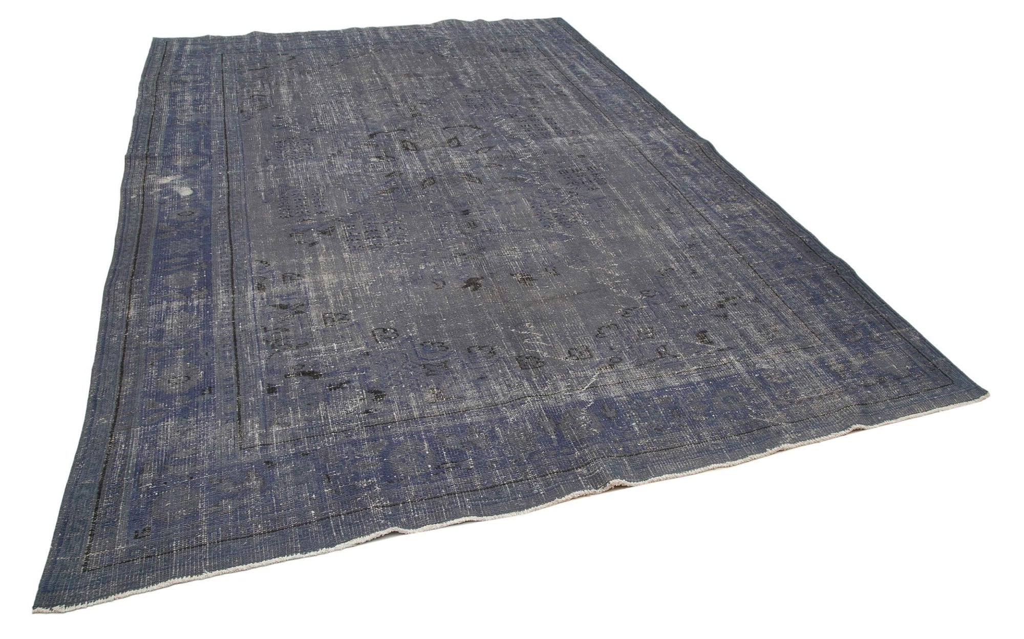 7 x 11 Grey Overdyed Rug - 3688